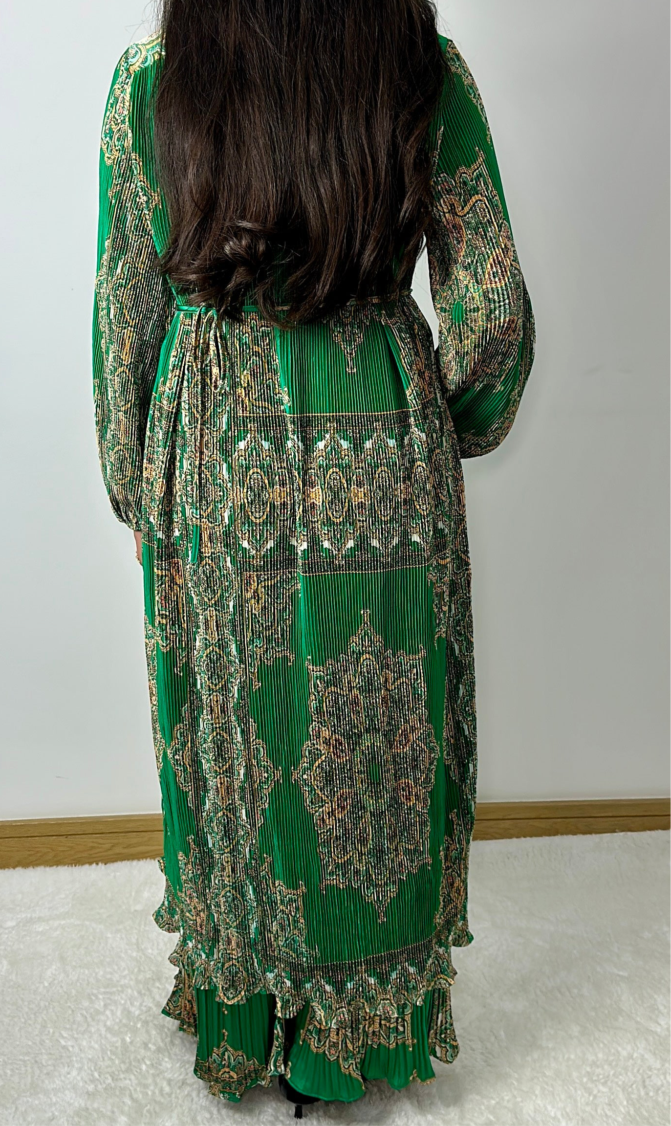 Shana two piece co ord set in green