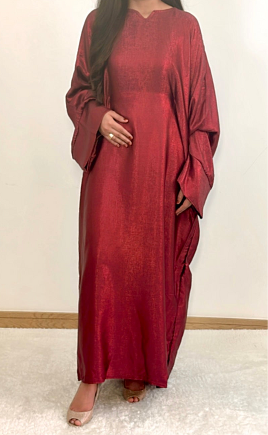 Nora dress in red