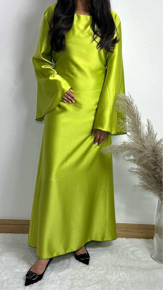 Zayna dress in lime